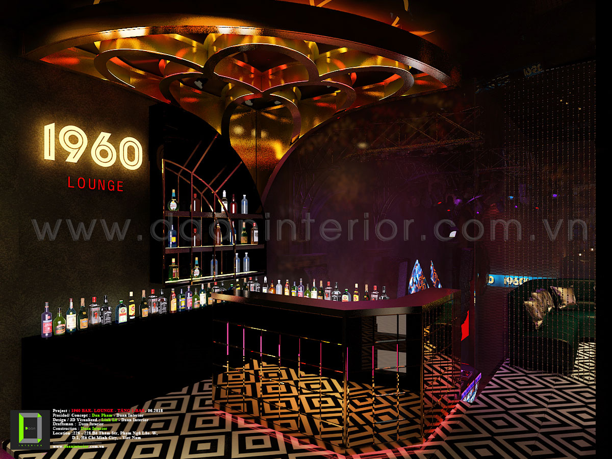 1960 bar lounge