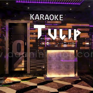 Thiết kế Karaoke Tulip Lobby